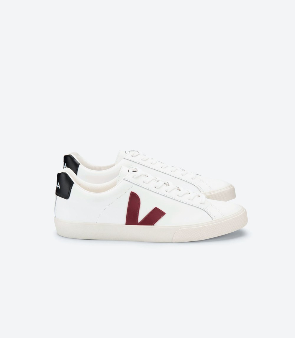 Tenis Veja Mujer - Esplar Cuero - Blancos - 421VWQKMD